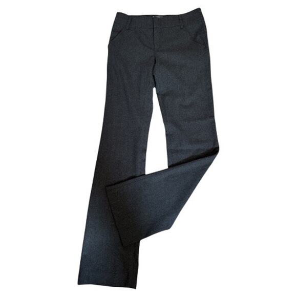 L.A.M.B. Vintage Charcoal Gray Wool Blend Dress Pants 0 2008 Collection - Picture 4 of 9